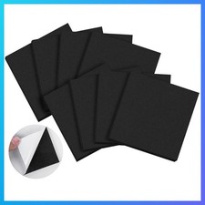 8 PCS Adhesive Foam Padding Sheets Closed Cell Neoprene Foam Sheet 1/2" Thick, 4