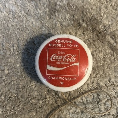 Vintage Enjoy Coca Cola Genuine Russell Yo- Yo Championship | eBay