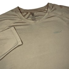 Boy Scouts of America Long Sleeve Performance T-Shirt 4XL Beige 100 Polyester