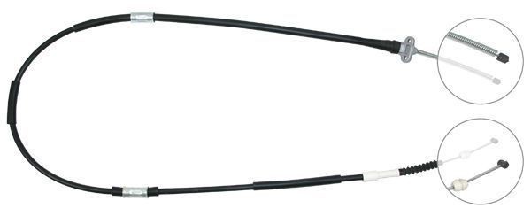 F.Becker_Line Handbremsseil Trommelbremse Rechts (11710719) FüR Toyota Camry |-image