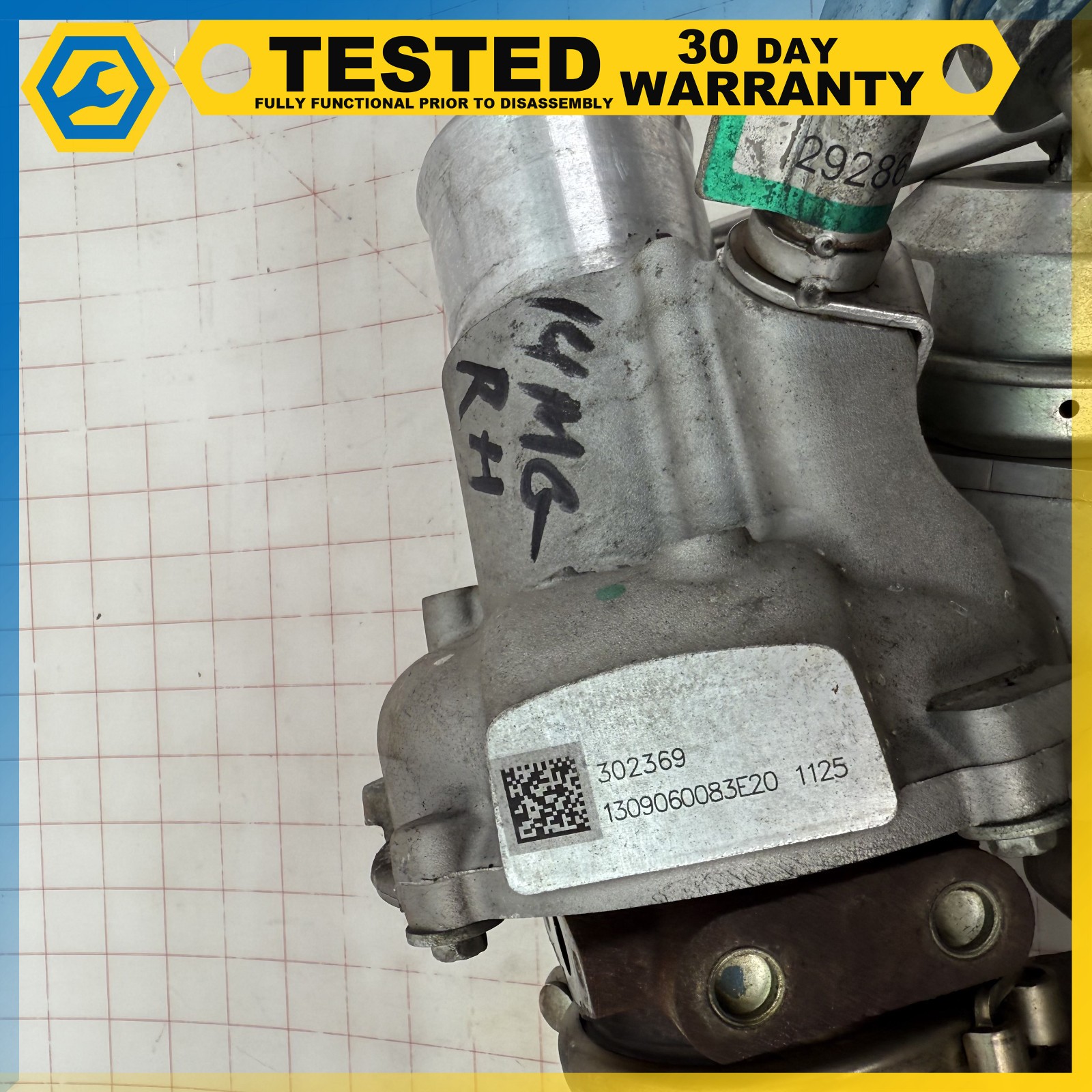Maserati Ghibli 2014-2017 RIGHT Turbocharger
