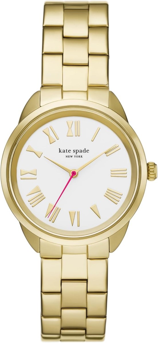 Kate Spade New York] Crosstown Watch KSW1854 Women's Gold | eBay