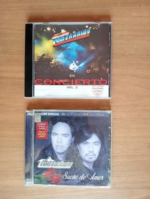 Los Temerarios-Sueño de Amor CD/DVD Set / En Concierto Vol. 2,  USED/RARE
