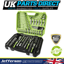 Jefferson 150 Piece Industrial Socket & Spanner Tool Set