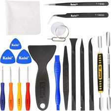 Kaisi Professional Electronics Opening Pry Tool Repair Kit with Metal Spudger