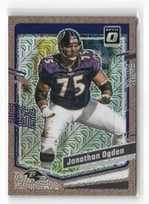 2023 Donruss Optic #13 Jonathan Ogden Bronze Mojo #/35