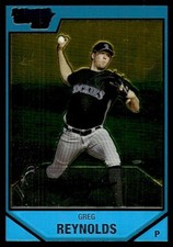 2007 Bowman Chrome Greg Reynolds Auto Colorado Rockies #BC240