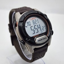 Timex Expedition Trailblaze TW4B27100 Indiglo Heart Rate WR 50M Date Men’s Watch