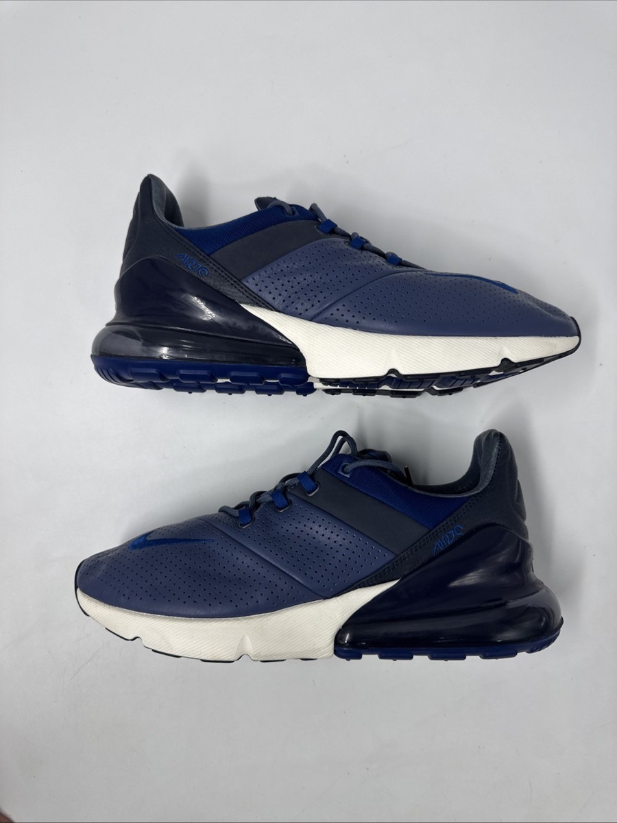NIKE AIR MAX 270 PREMIUM DIFFUSED BLUE-GYM BLUE AO8283-400 Men's