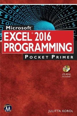Julitta Korol Microsoft Excel 2016 Programming Pocket Primer (Taschenbuch)