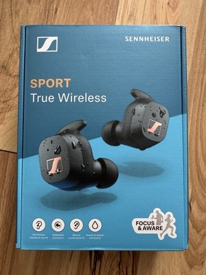 Sennheiser SPORT Wireless In-Ear Headphones - Black (509299) for
