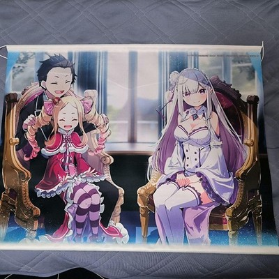Re:Zero short story collection 9 limited edition bonus B2 tapestry