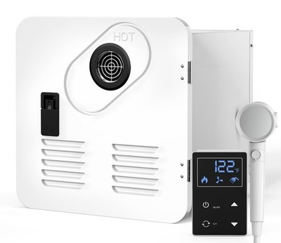 Jocoevol 55,000 BTU RV Tankless Water Heater, High Altitude Available, 12V, C...