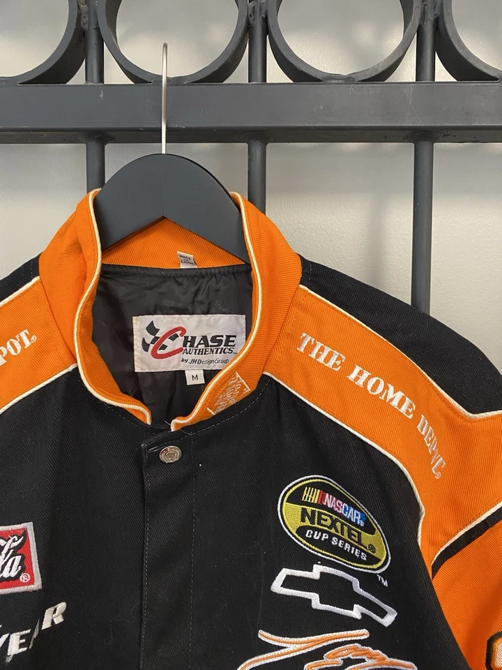 Chase Authentics By JH Design Tony Stewart Home Depot Nascar Jacket Mens Size M - Image 3 of 3