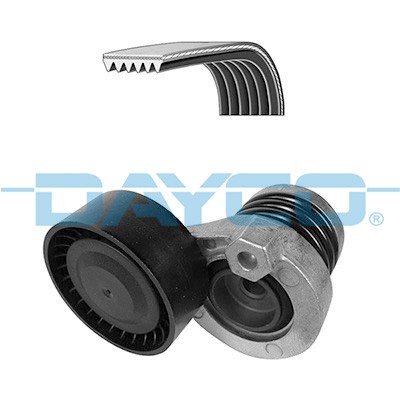 1X Dayco KPV224 Keilrippenriemensatz FüR Renault Nissan Mercedes-Benz Dacia-image