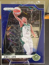 2024 Panini WNBA Prizm Basketball Jewell Loyd-#49 Blue Velocity Prizm. Storm