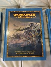 Ravening Hordes Warhammer Old World Rulebook Games Workshop Hardback Citadel GW