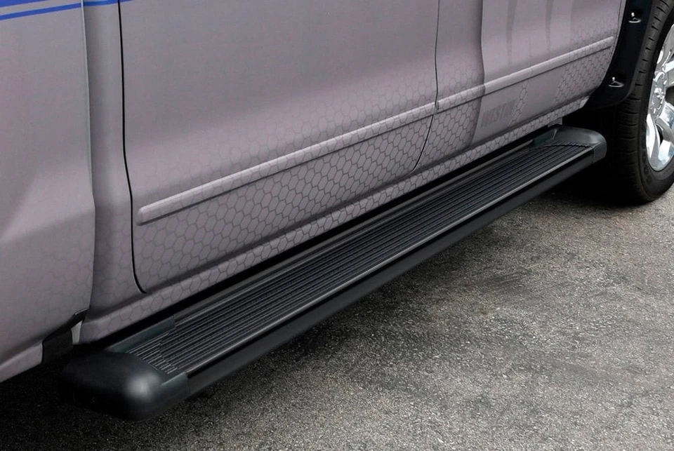 For Nissan Titan 04-15 Westin 5.5" SG6 Black Running Boards w Black Trim Foto 3 de 4