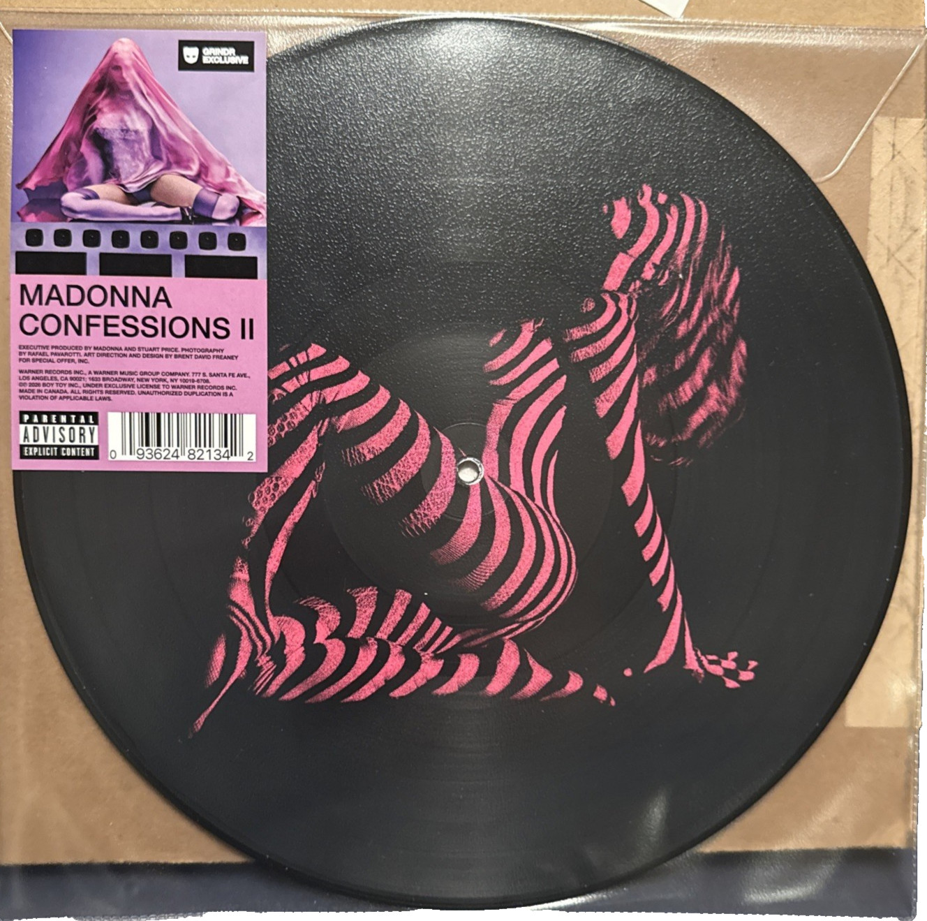 Madonna Confessions II Picture Disc LP Grindr Limited Edition NEW MINT SHIPS NOW