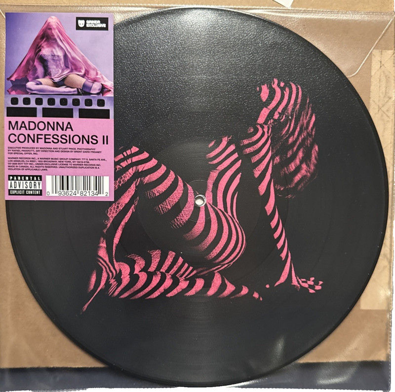 Madonna Confessions II Picture Disc LP Grindr Limited Edition NEW MINT SHIPS NOW