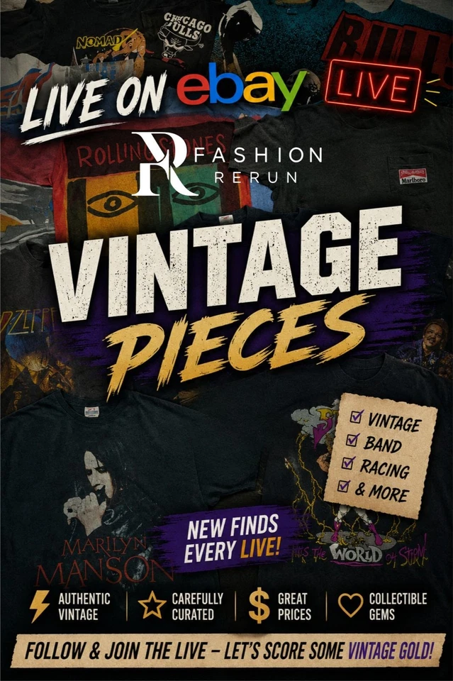 Score Vintage Gold – Live Vintage Auction & Shopping Event