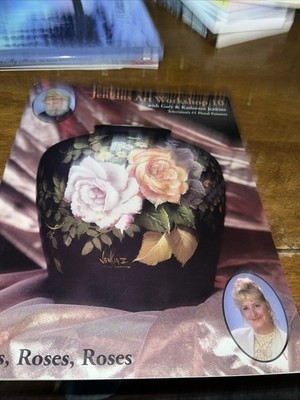 Jenkins Art Workshop 10 Florals Gary & Kathwren Jenkins Painting Book pbk 1996