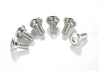 Bremsscheibenschrauben Satz Silber Edelstahl TRW Kawasaki Ninja / Zx-10 / Z /...