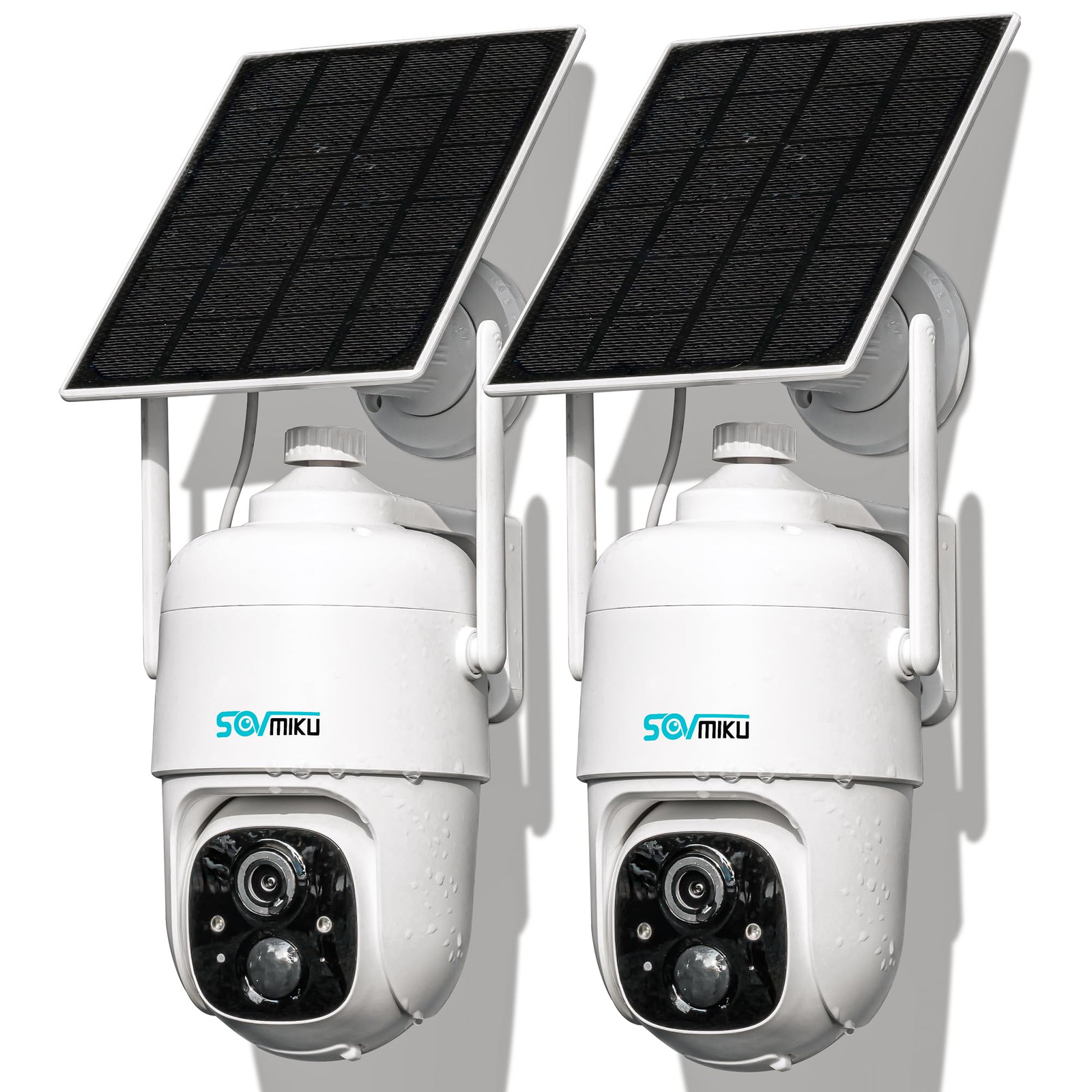 2CQ1 AI 2K Solar Security Camera Wireless Outdoor, Battery Powered,Two Way Au...
