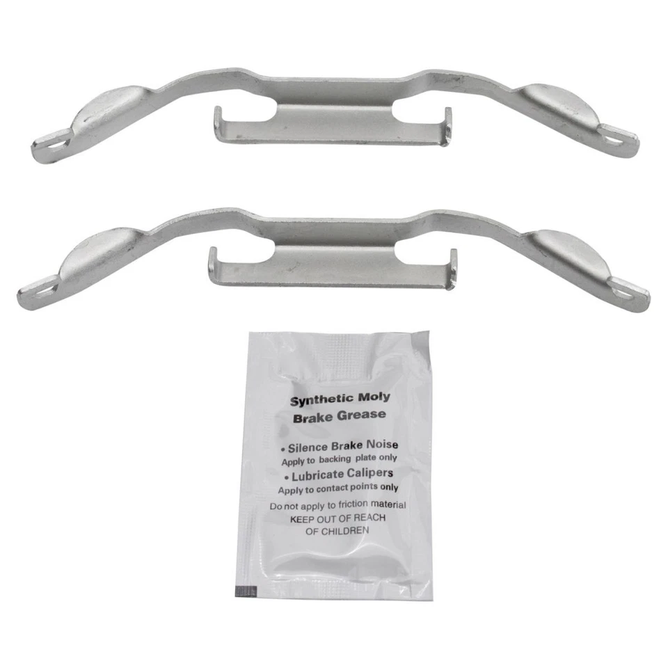 Front Ceramic Brake Pads & Premium Coated Rotors Set Fits 2007-2019 Jaguar - Image 3 of 4