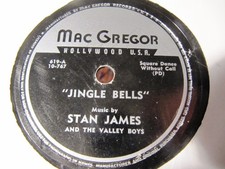 CHRISTMAS Square Dance STAN JAMES & the Valley Boys JINGLE BELLS Mac Gregor 619
