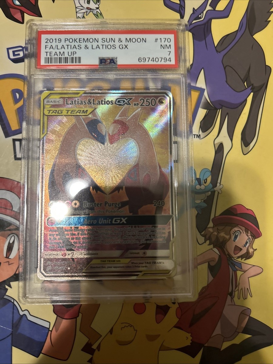 Latias & Latios GX (Alternate Full Art) 170/181 Sm-Team Up Holo