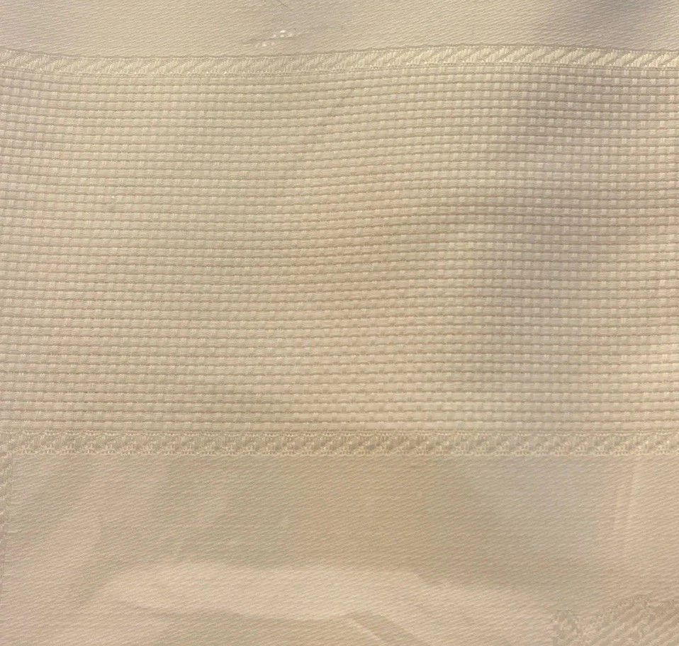 Dohler Crafts Ivory Damask 38” x 17" Table Runner  for Cross Stitch High Quality - Image 2 of 3