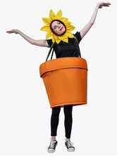 Adult Dressing Up Flower Pot Fancy Dress