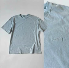 Comfrt 100% Cotton Tee Light Gray Size L Classic Crewneck T-Shirt Short Sleeve