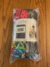 Harry Potter Hogwarts Wizard House Crests Soft Super Plush Throw Blanket 46 x 60