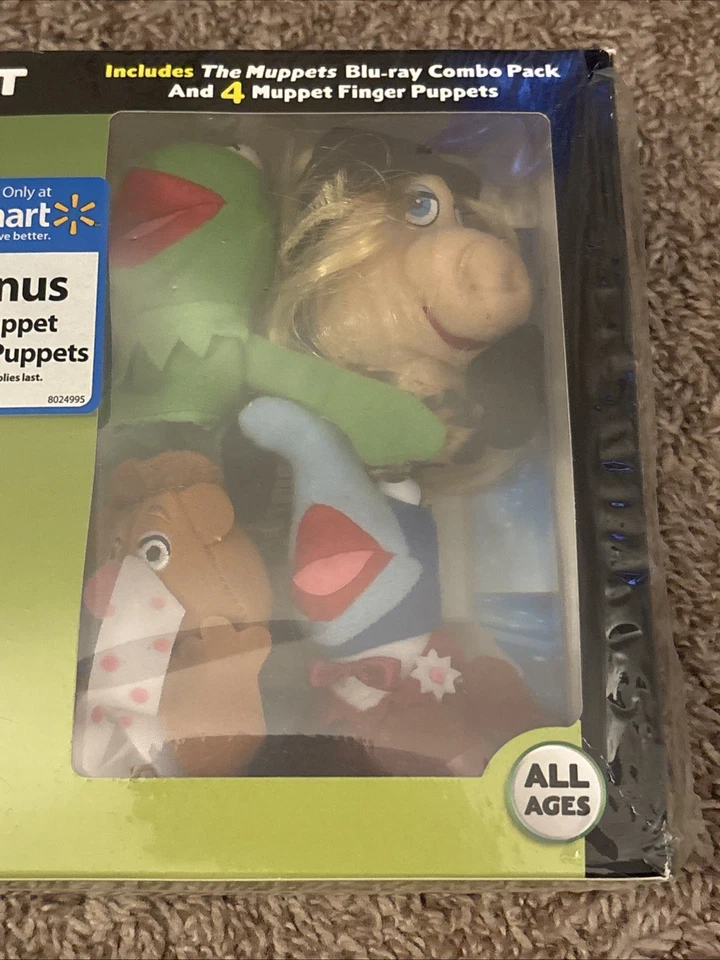 The Muppets Exclusive Finger Puppets And Box ONLY   *No Movie Or Code! - Imagem 2 de 4