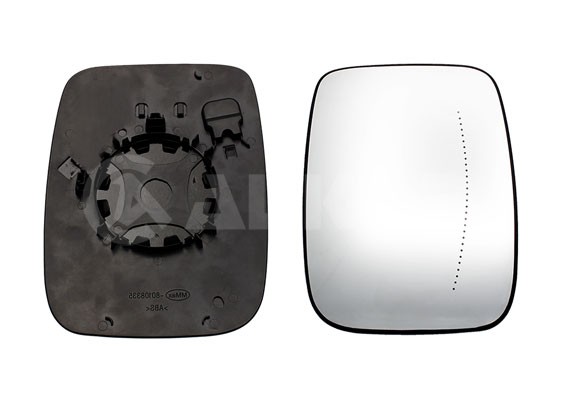 Spiegelglas AußEnspiegel Rechts FüR Renault Trafic III Kasten FG Fg_ Jg_ JG-image