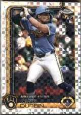 Caleb Durbin (RC) #USC112 X-Fractor & Base Card
