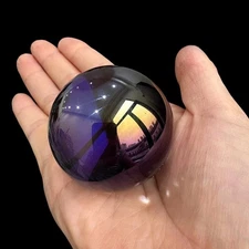 4.8cm Crystal Glass Sphere Collectible Crystal Art Ornament