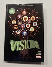 THE VISION FIRST EDITION HC HARDCOVER MARVEL BY KING WALTA BELLAIRE RARE OOP