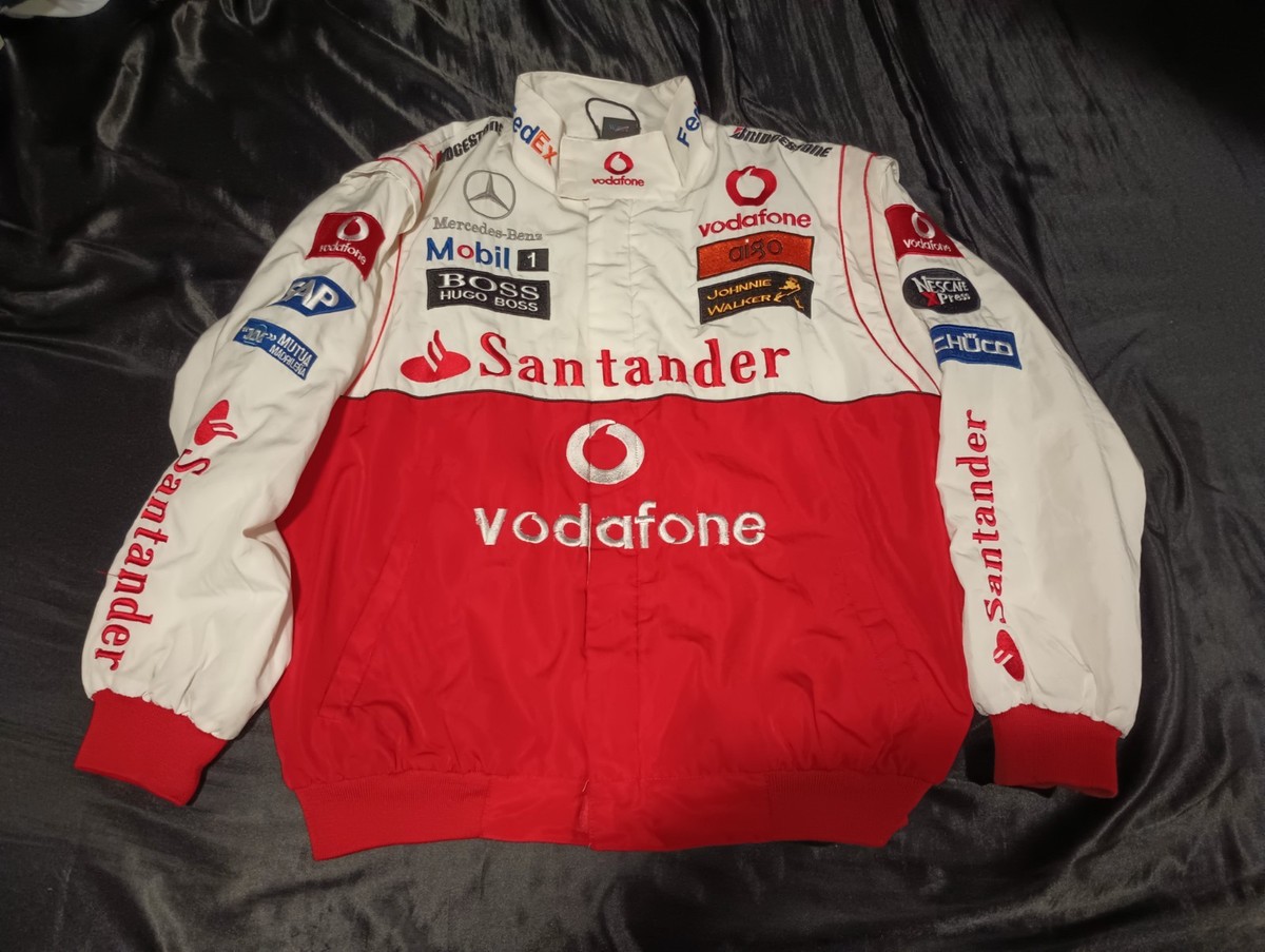 Vodafone McLaren Mercedes-Benz Vintage Racing Jacket Formula