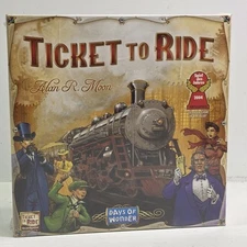 Days of Wonder "Ticket To Ride" by Alan R. Moon Train Adventure Board Game New!