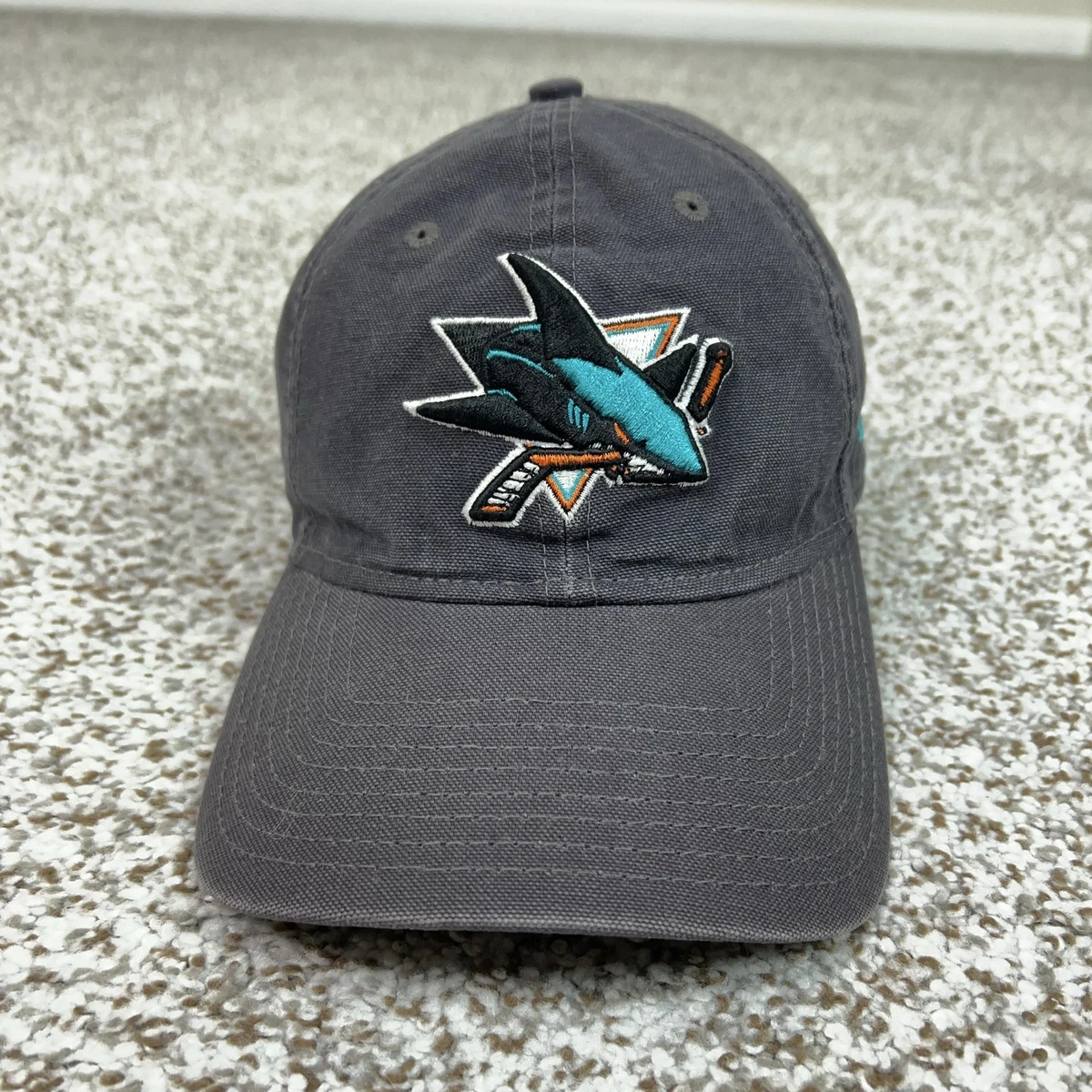 Casquette San Jose Sharks NHL – Snapback Vintage Brodé, Ajustable, Multi-couleurs