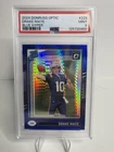 New Listing2024 Panini Donruss Optic - Rated Rookie Drake Maye #229 Blue Hyper Prizm (RC)