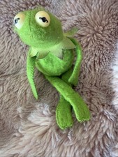 Vintage 1979 SAD KERMIT The Frog Muppet Mini Beanbag Plush Fisher Price Toy Meme