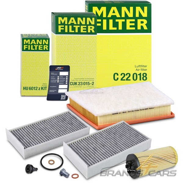 Mann Inspektionspaket FÜR Bmw 1-ER F40 2-ER F44 F45 F46 X1 F48 X2 F39 Mini-image