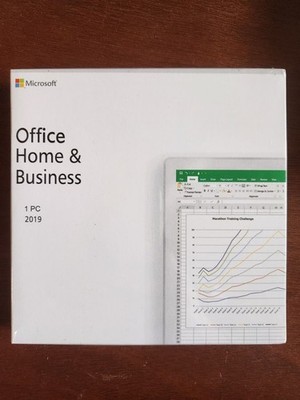 Microsoft Office Home & Business 2019 Sealed DVD Retail Windows PC ship next day