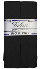 6 Pairs Men's Athletic Sport Tube Socks 10-15 Over the Calf - Big  Tall