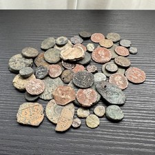 Lot 50 Ancient coins -- Greek Roman Byzant Islamic -- LOW GRADE UNCLEANED #A966