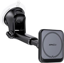 For Car Mount Magnetic Phone Holder for Car with Suction Cup 17 Strong Magnets